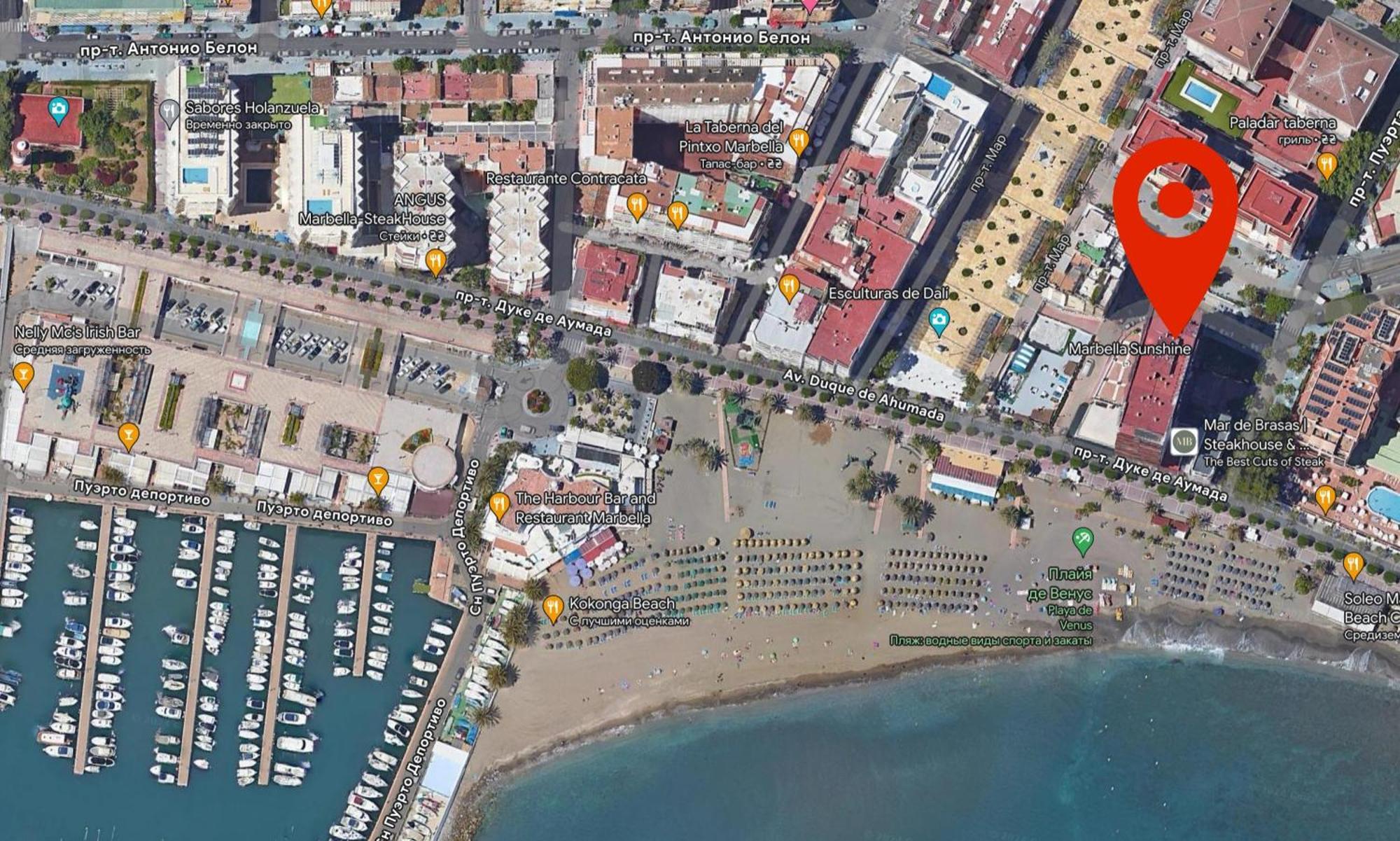 Beachfront 1Br Apartment In Center Of Marbella! Dış mekan fotoğraf